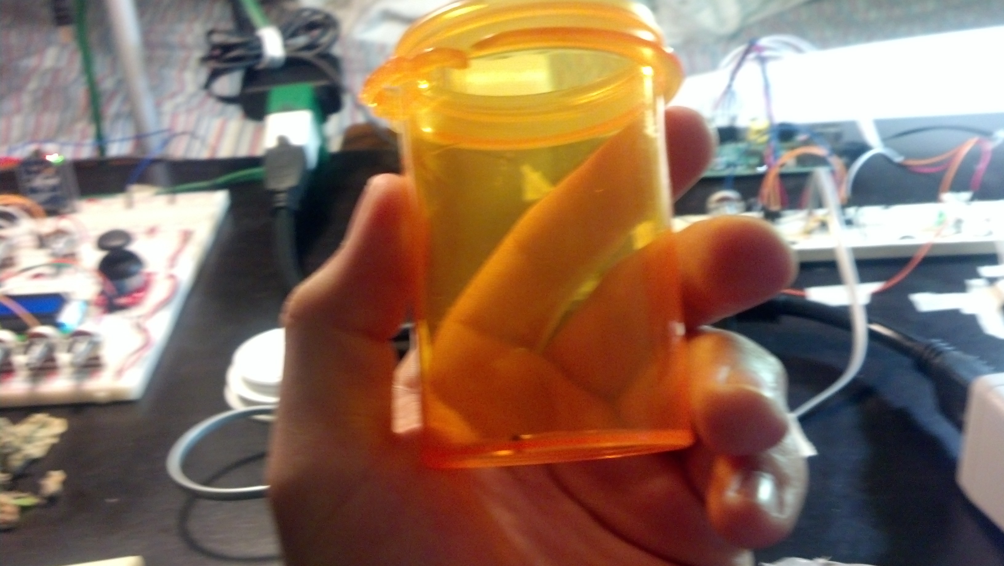 The empty container